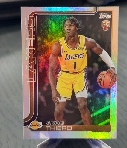 2025-26 Topps #236 Adou Thiero — front
