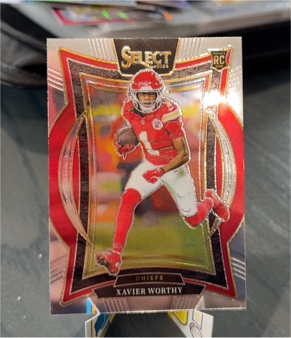 2024 Panini Select #32 Xavier Worthy — front