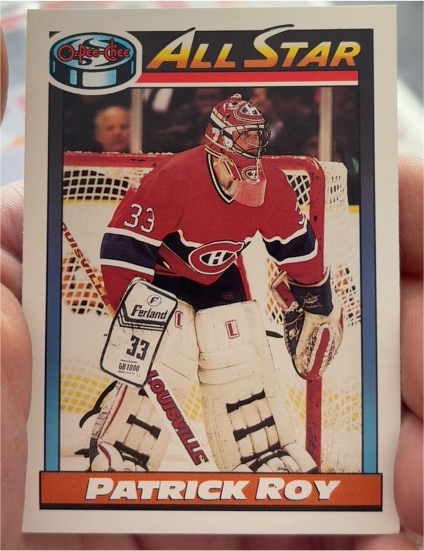 1991-92 O-Pee-Chee #270 Patrick Roy — front