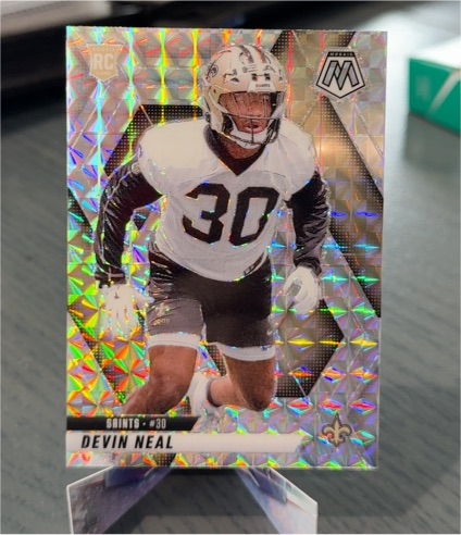 2025 Panini Mosaic #330 Devin Neal — front