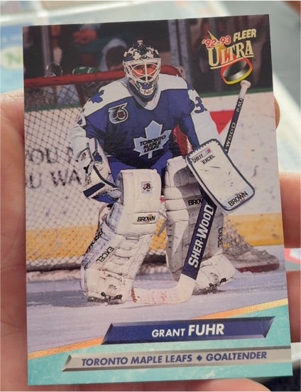 1992-93 Fleer Ultra #210 Grant Fuhr — front