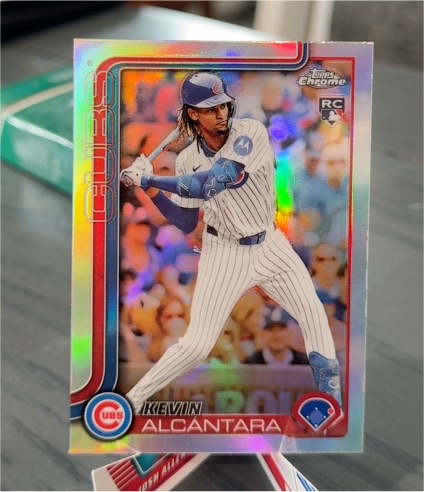 2025 Topps Chrome #173 Kevin Alcantara — front