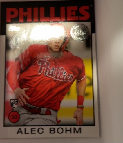 2021 Topps 1986 Topps Baseball 35th Anniversary #86B-43 Alec Bohm — front