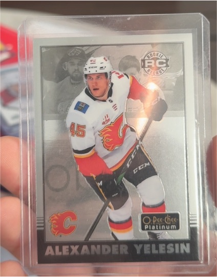 2020-21 O-Pee-Chee Platinum Retro #R-63 Alexander Yelesin — front