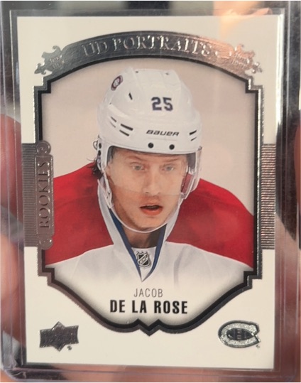 2015-16 Upper Deck #P-56 Jacob de la Rose UD Portraits — front