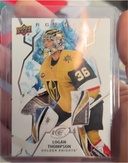 2021-22 Upper Deck Ice #131 Logan Thompson — front
