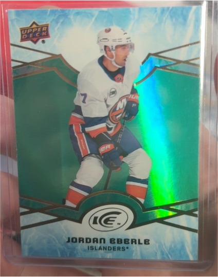 2018-19 Upper Deck Ice #33 Jordan Eberle — front