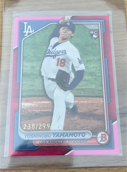 2024 Bowman #36 Yoshinobu Yamamoto — front