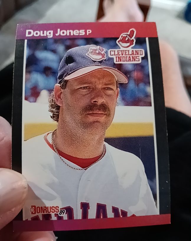 1989 Donruss #438 Doug Jones — front