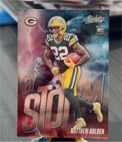 2025 Panini Absolute By Storm #11 Matthew Golden — front