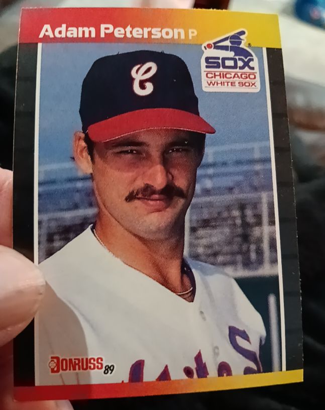 1989 Donruss #619 Adam Peterson — front