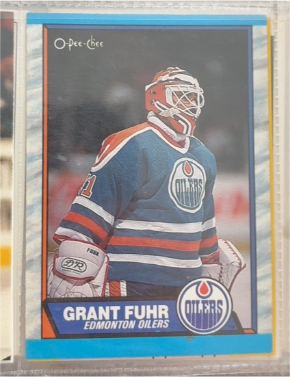 1989-90 O-Pee-Chee #192 Grant Fuhr — front