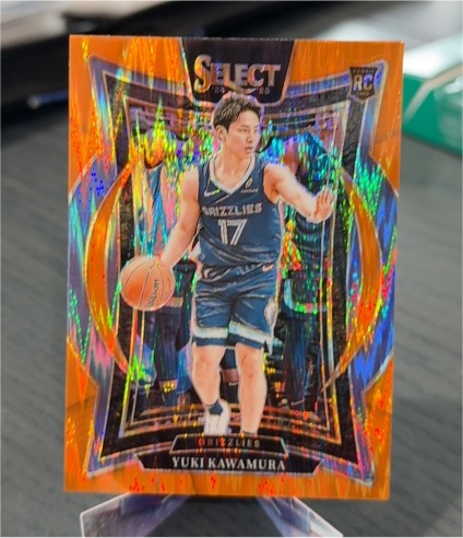 2024-25 Panini Select #76 Yuki Kawamura — front