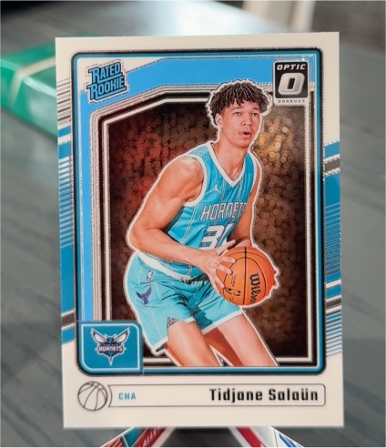 2024-25 Donruss Optic #286 Tidjane Salaün — front