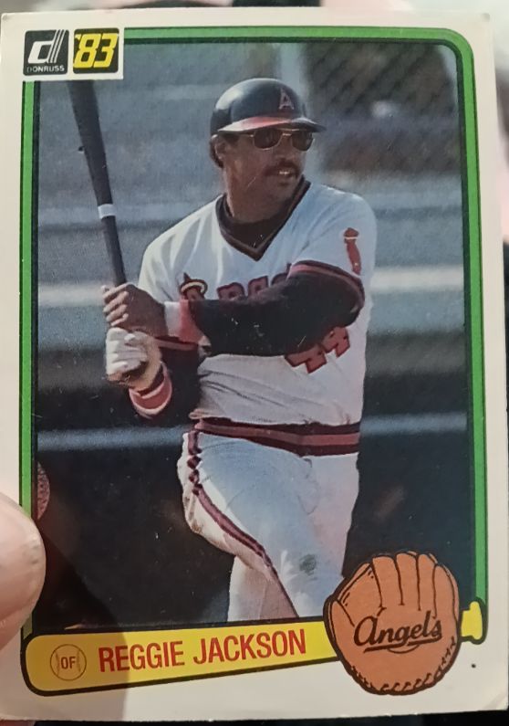 1983 Donruss #115 Reggie Jackson — front