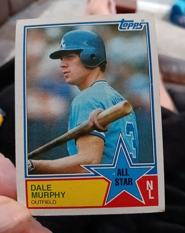 1983 Topps #401 Dale Murphy All Star — front