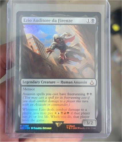 2024 Magic: The Gathering #M0925 Ezio Auditore da Firenze — front