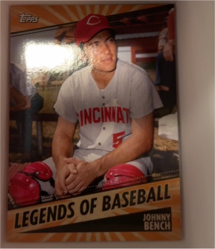 2021 Topps Opening Day #LOB-25 Johnny Bench — front