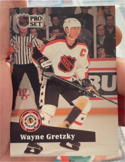 1991-92 Pro Set #285 Wayne Gretzky Los Angeles Kings — front