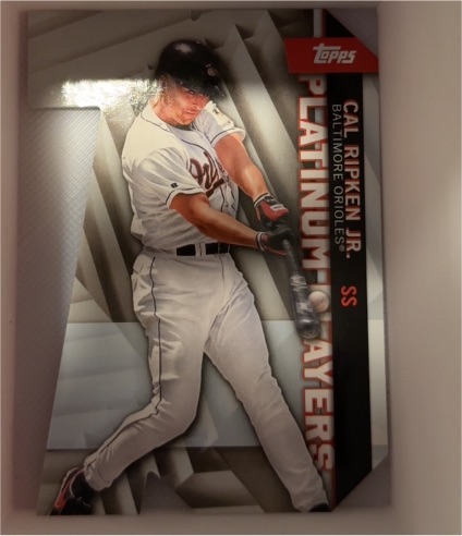 2021 Topps Platinum Players Die Cuts #PDC-3 Cal Ripken Jr. — front
