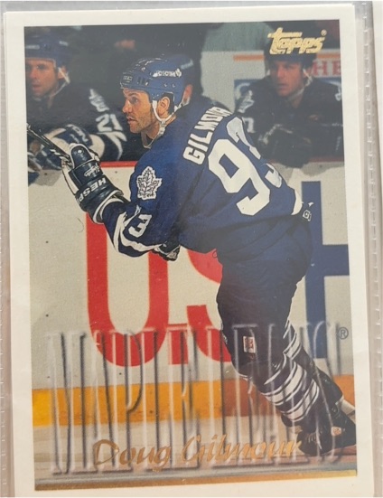 1995-96 Topps #234 Doug Gilmour — front
