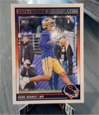 2024 Panini Score #309 Rome Odunze — front