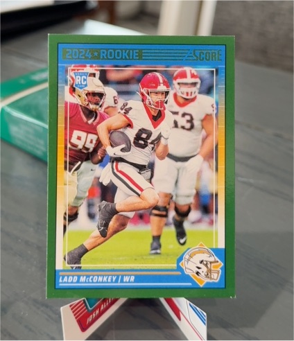 2024 Panini Score #328 Ladd McConkey — front