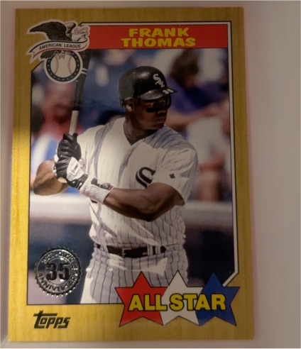 2022 Topps Series 2 1987 Topps All-Star #87AS-24 Frank Thomas — front
