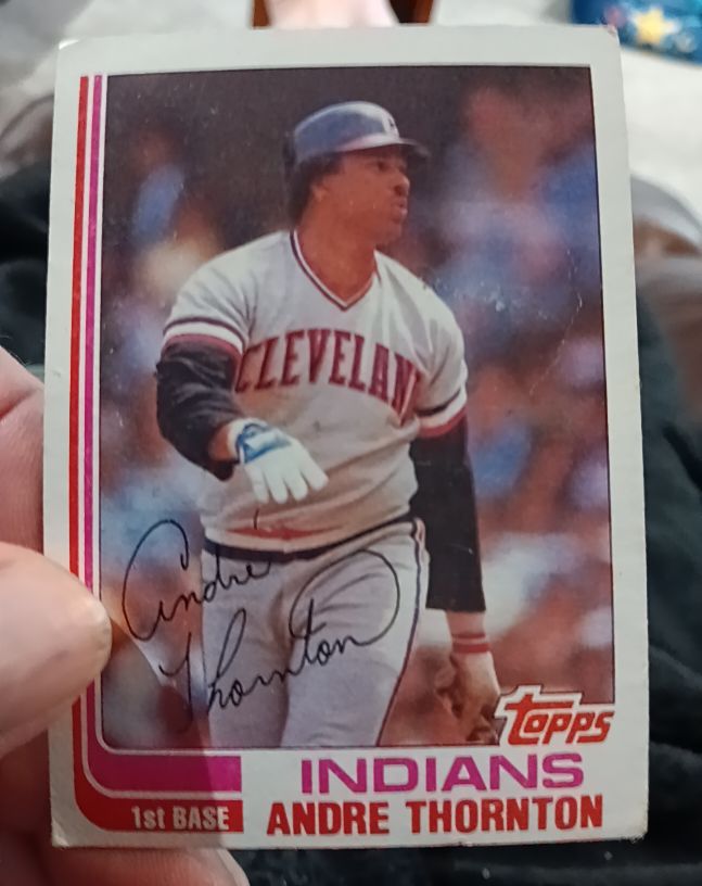 1982 Topps #746 Andre Thornton — front