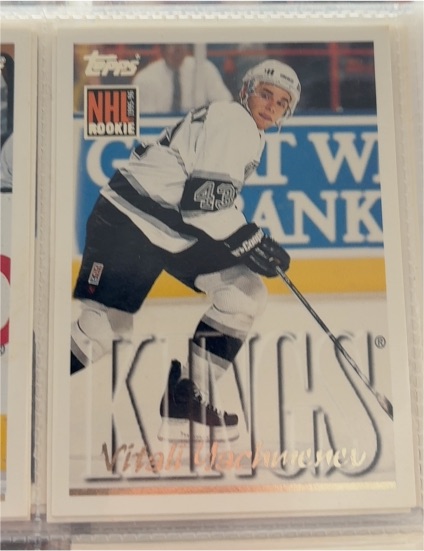 1995-96 Topps #351 Vitali Yachmenev — front