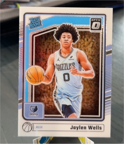 2024-25 Donruss Optic #252 Jaylen Wells — front