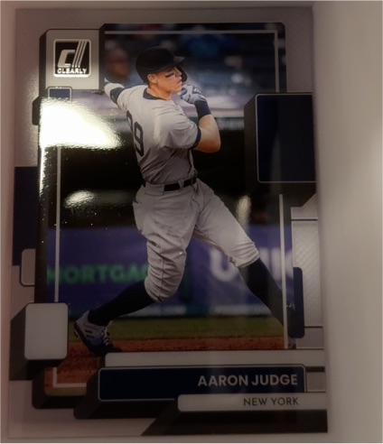 2022 Panini Chronicles Clearly Donruss #46 Aaron Judge — front