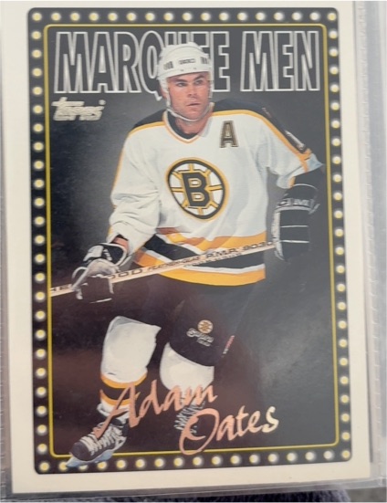1995-96 Topps Marquee Men #381 Adam Oates — front