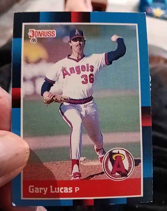 1988 Donruss #579 Gary Lucas — front