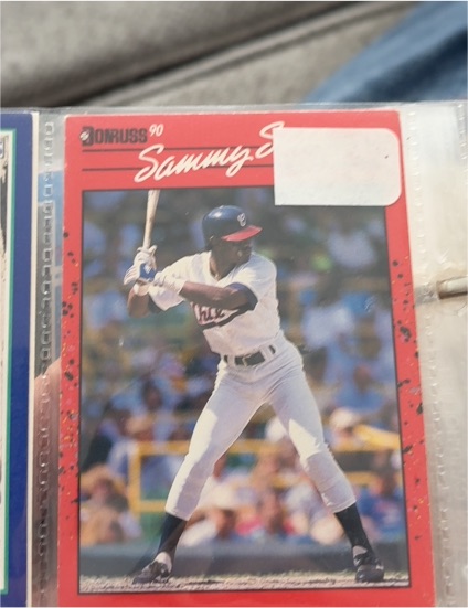 1990 Donruss #489 Sammy Sosa — front