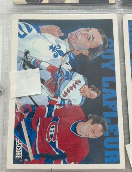 1991-92 Score Canadian #293 Guy Lafleur — front
