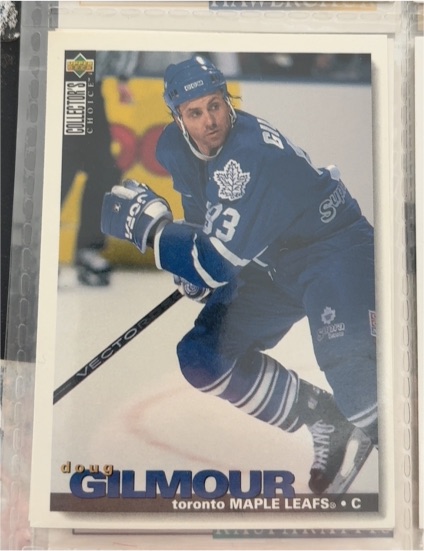 1995-96 Upper Deck Collector's Choice #5 Doug Gilmour — front