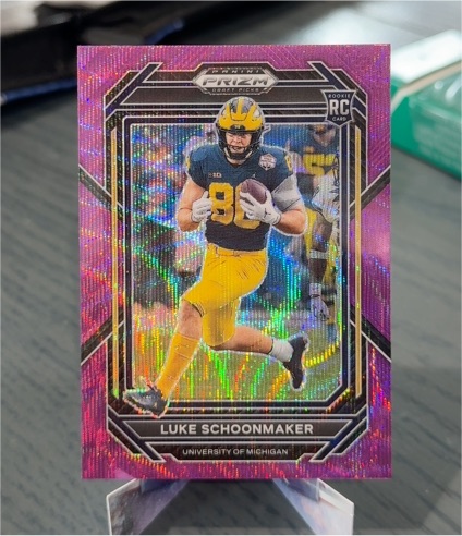 2023 Panini Prizm Draft Picks #161 Luke Schoonmaker — front