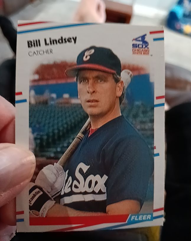 1988 Fleer #403 Bill Lindsey — front