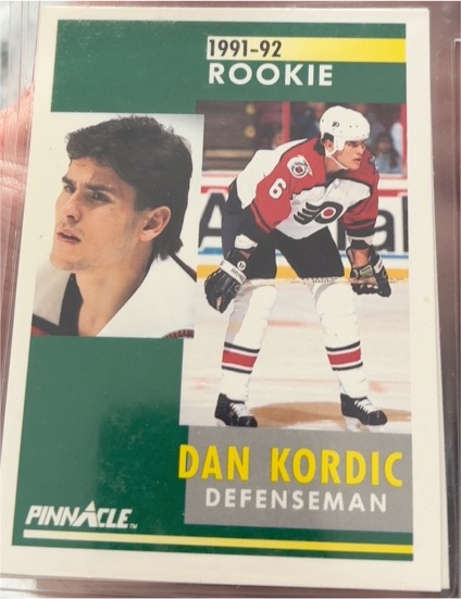 1991-92 Pinnacle #338 Dan Kordic — front