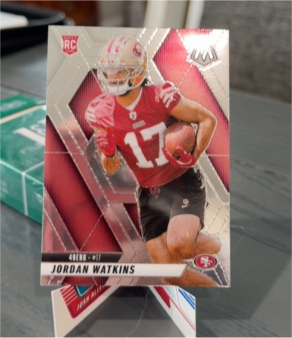 2025 Panini Mosaic #359 Jordan Watkins — front