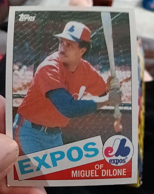 1985 Topps #178 Miguel Dilone — front
