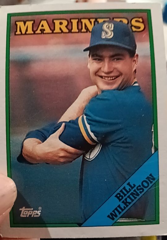 1988 Topps #376 Bill Wilkinson — front