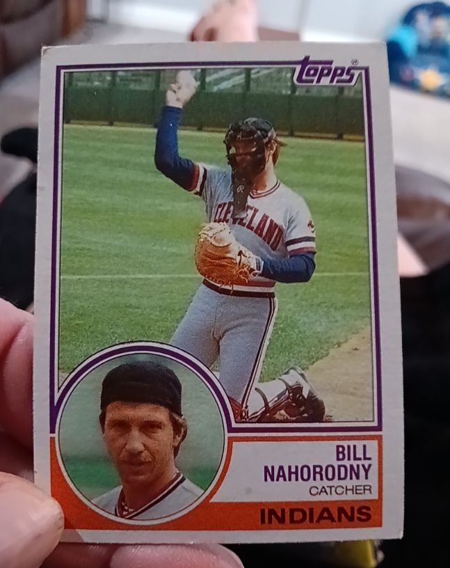 1983 Topps #616 Bill Nahorodny — front
