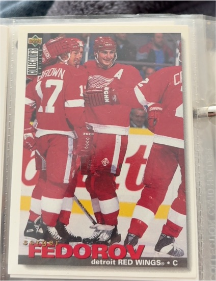 1995-96 Upper Deck Collector's Choice #148 Sergei Fedorov — front