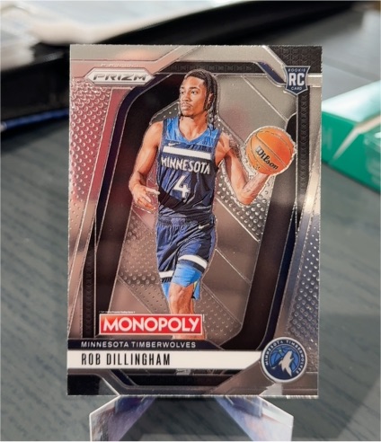 2024-25 Panini Prizm Monopoly #90 Rob Dillingham — front