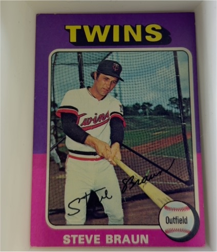 1975 Topps #273 Steve Braun — front