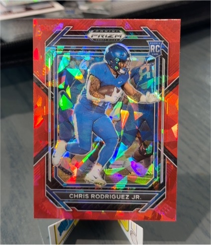 2023 Panini Prizm Draft Picks #130 Chris Rodriguez Jr. — front