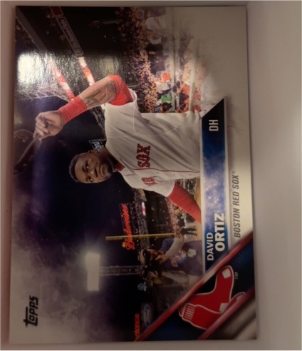 2016 Topps #400 David Ortiz — front