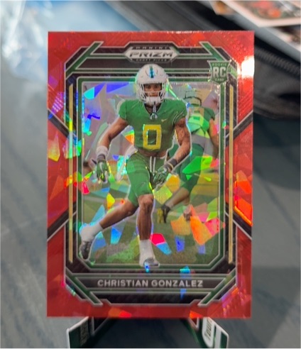 2023 Panini Prizm Draft Picks #174 Christian Gonzalez — front